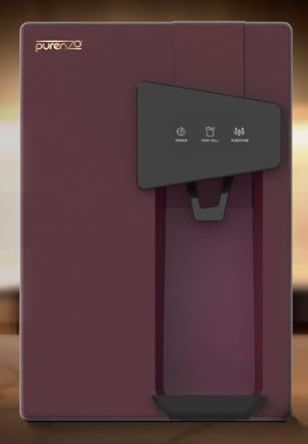 Purenzo Clean - RO+UV+Copper+Alkaline |10-Stage Purifier |4-in-1 Health Booster | 8L Capacity | 2 Year Warranty (Filter Included) - Mystic Levender